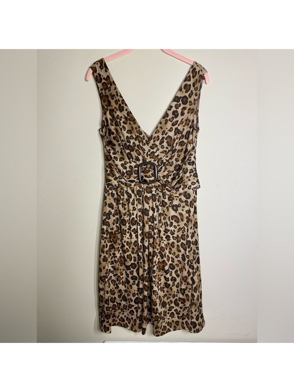 Avon Leopard Print Dress with Shaper M - Picture 1 of 4